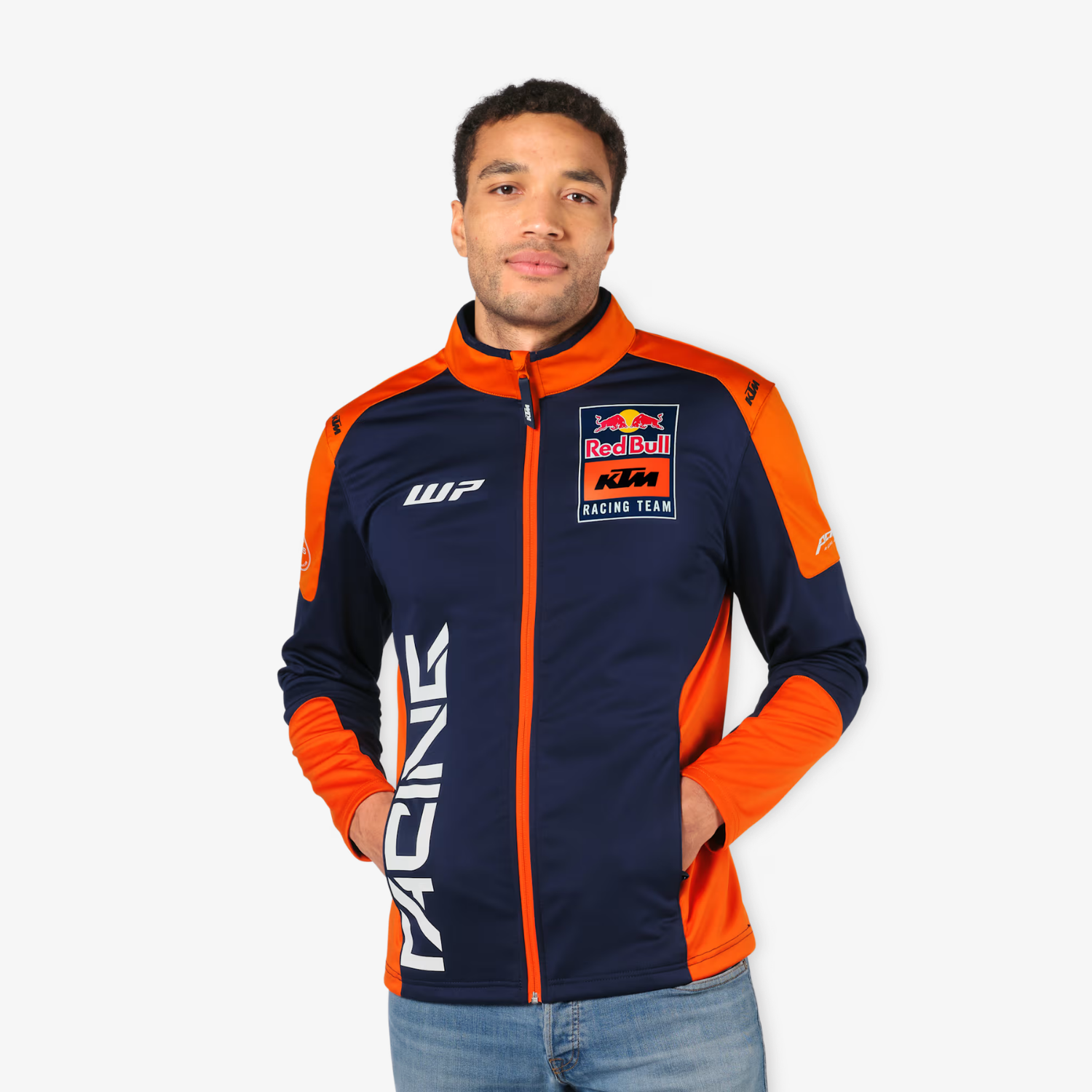 Jacheta Softshell Replica Team Red Bull Racing "Blue/Orange"