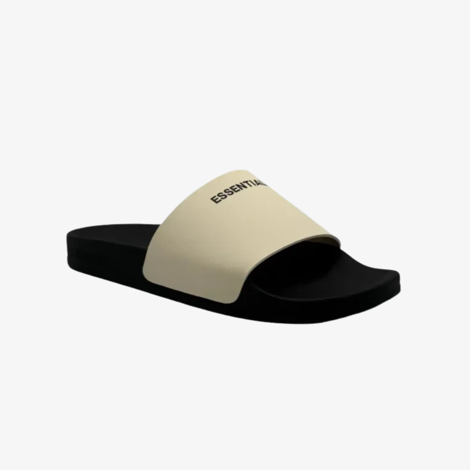 Slippers Essentials Fear Of God "Black Cream"