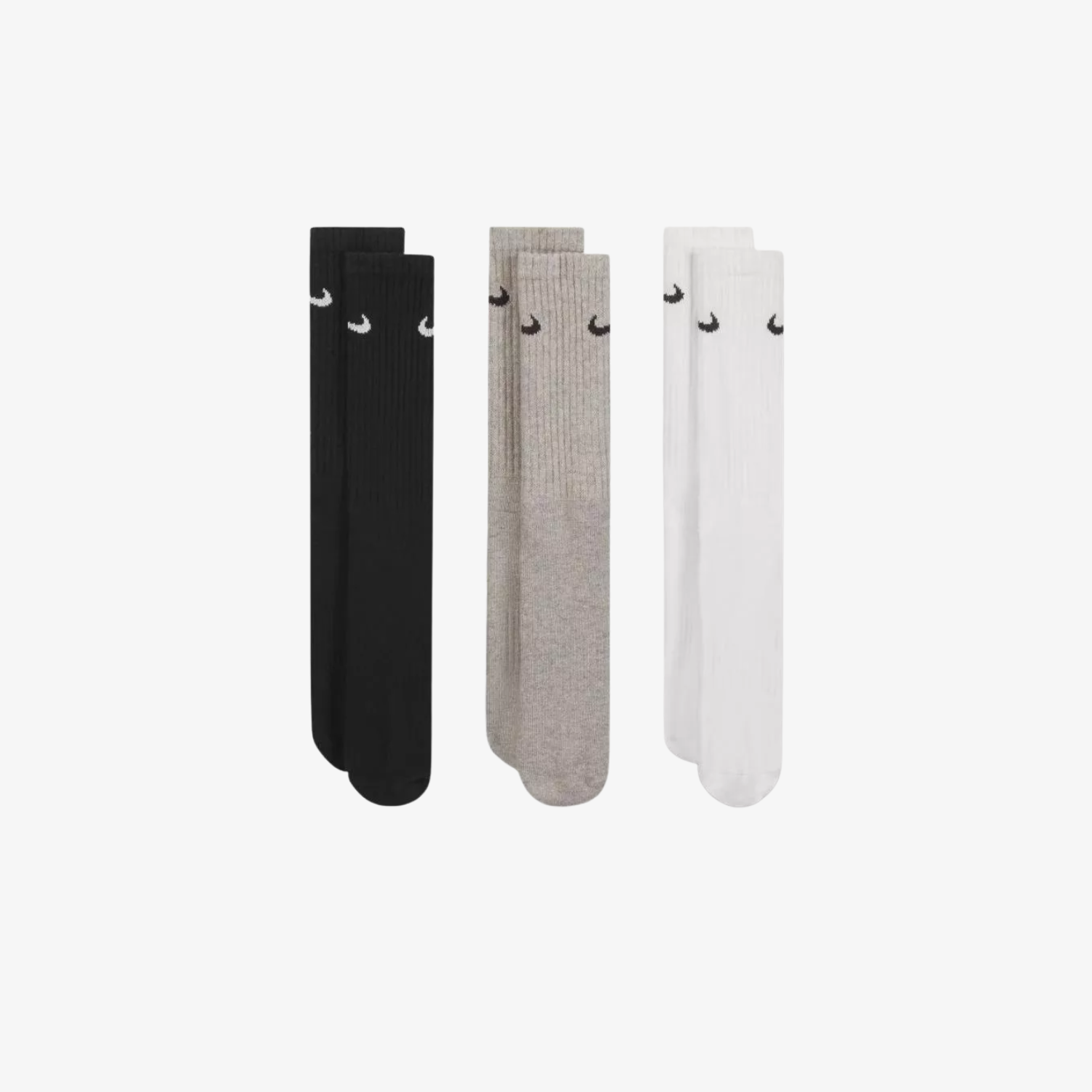 Sosete de bumbac Nike "Crew" - Pachet de 3