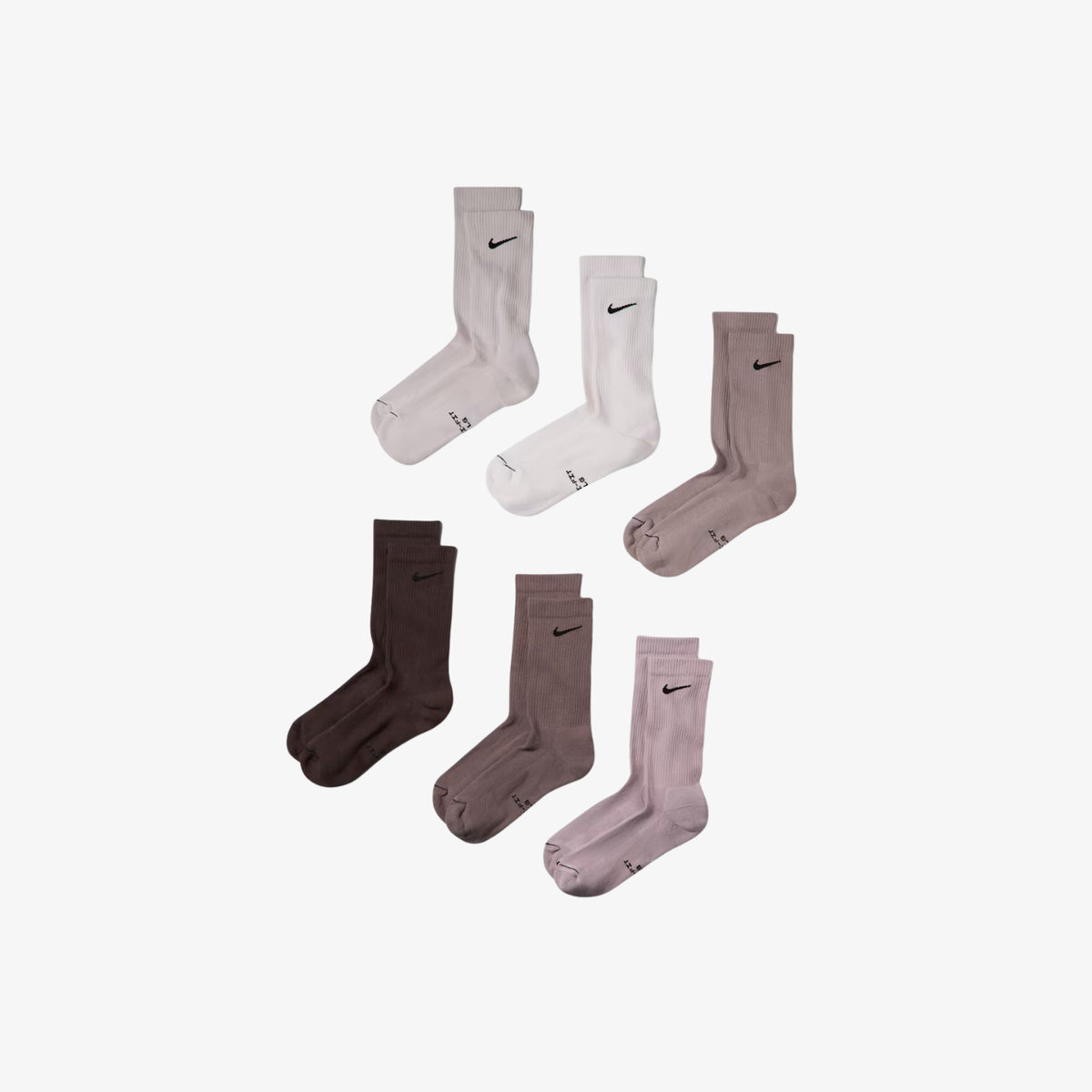 Sosete Nike "Everyday Elevated Crew" - Pachet de 6