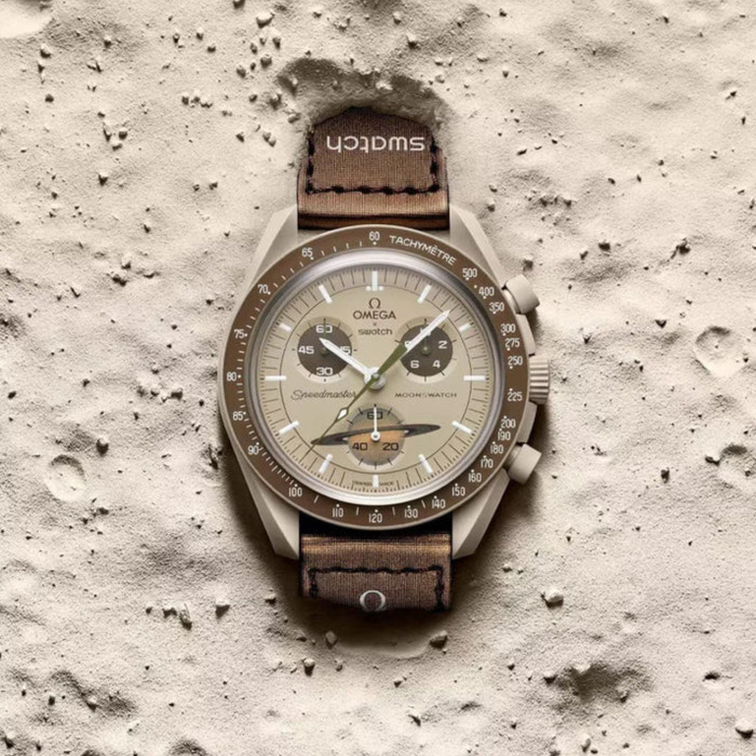 Swatch x Omega Bioceramic Moonswatch "Mission to Saturn"