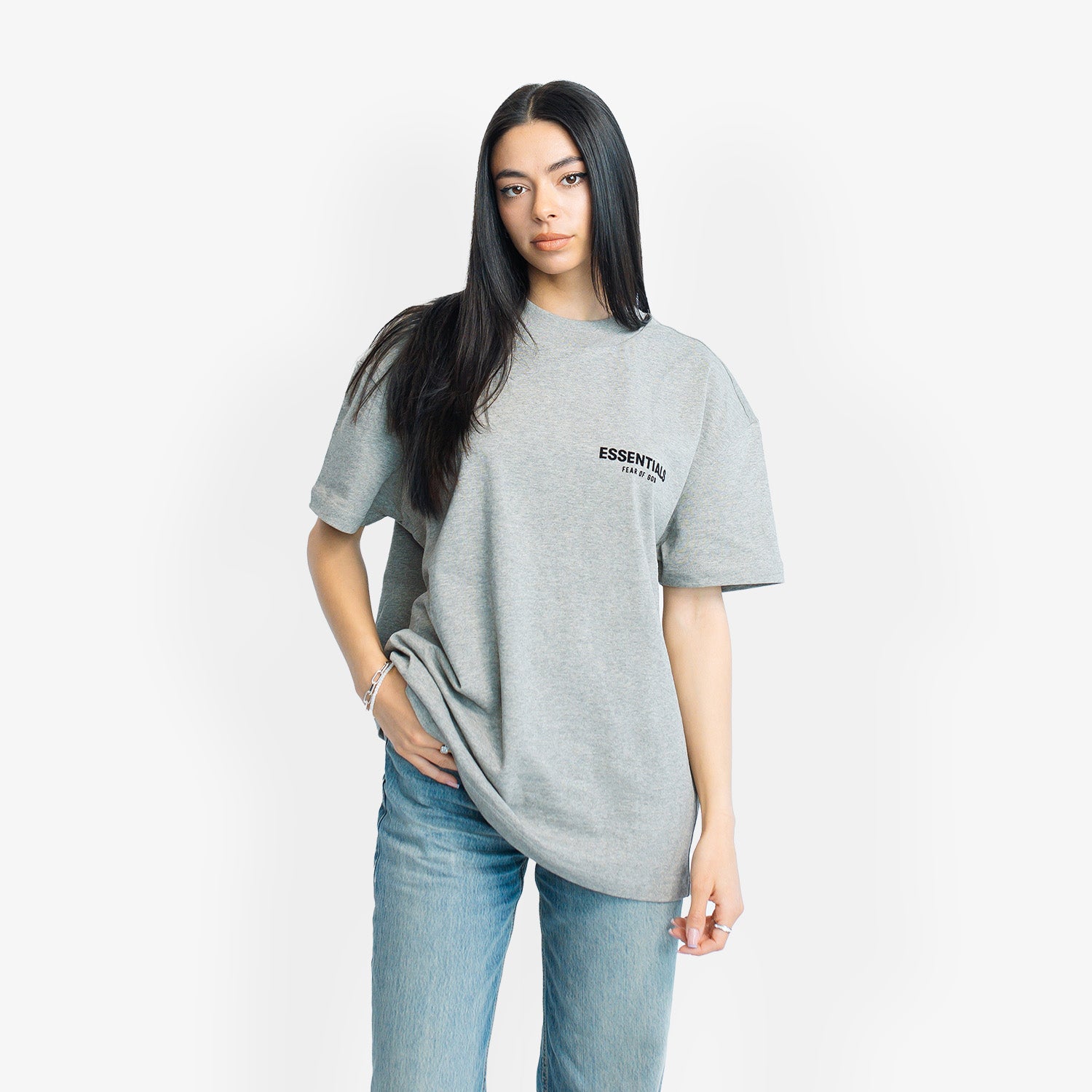 Tricou Essentials Fear of God "Dark Oatmeal"