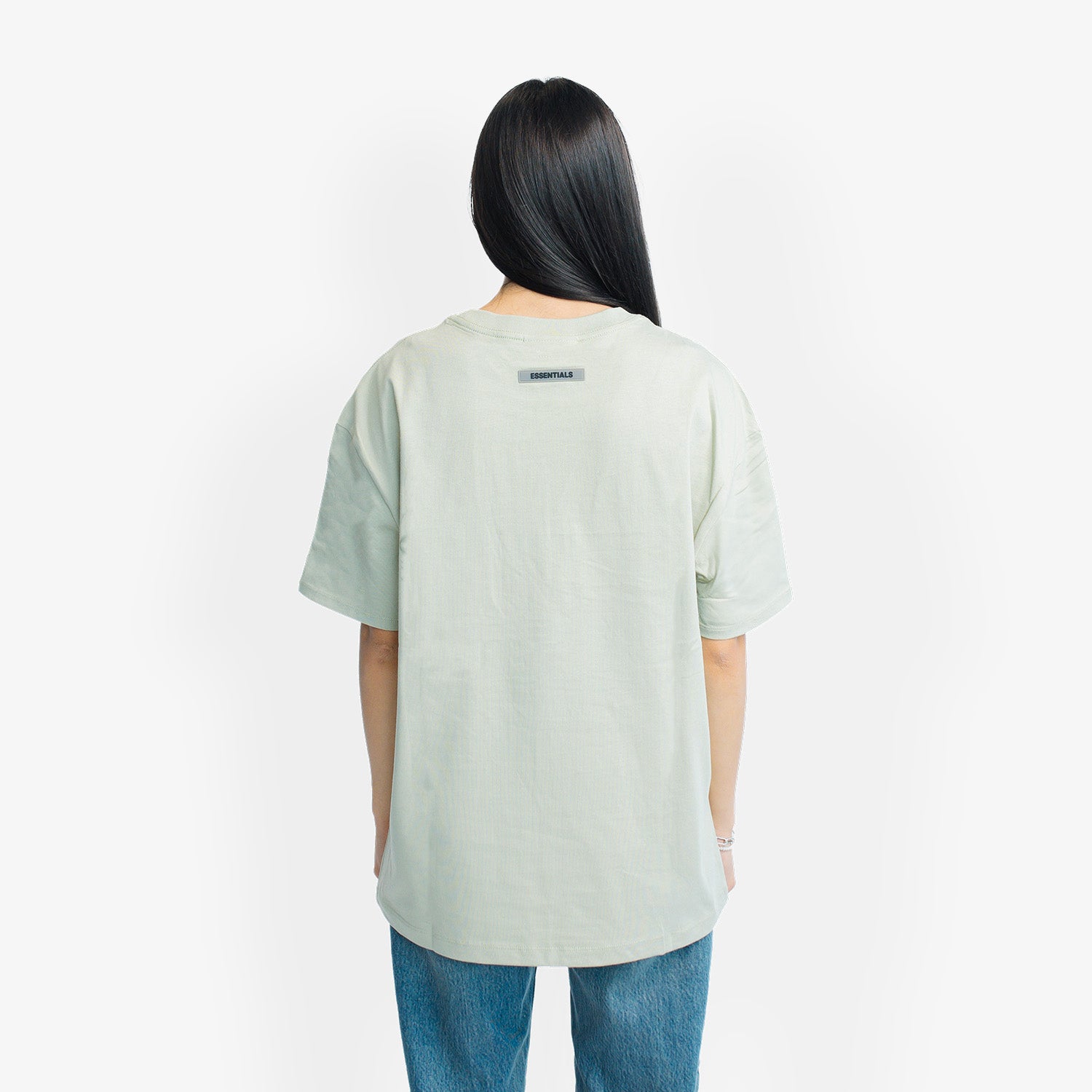 Tricou Essentials Fear of God Applique "Avocado"