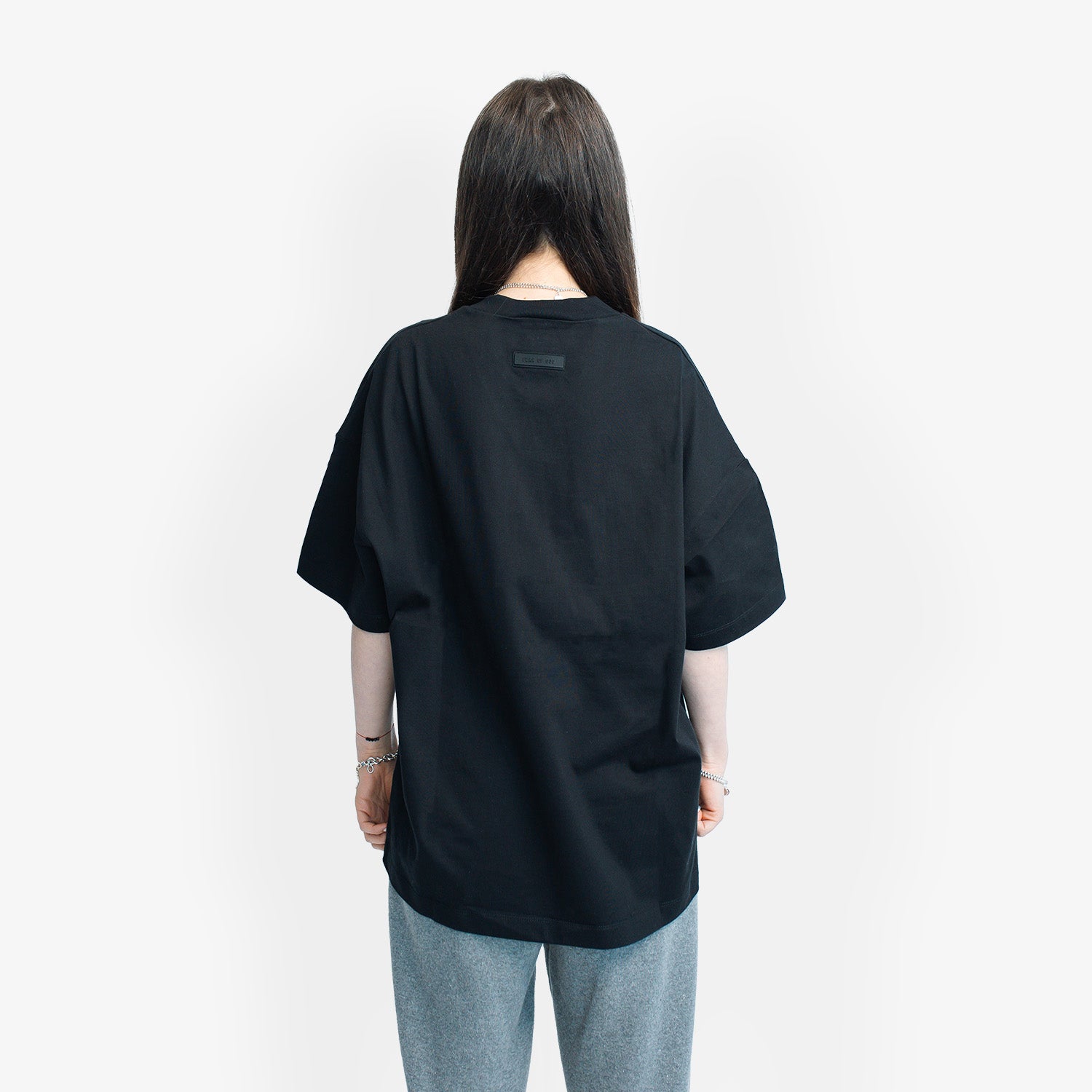 Tricou Essentials V-Neck "Jet Black"