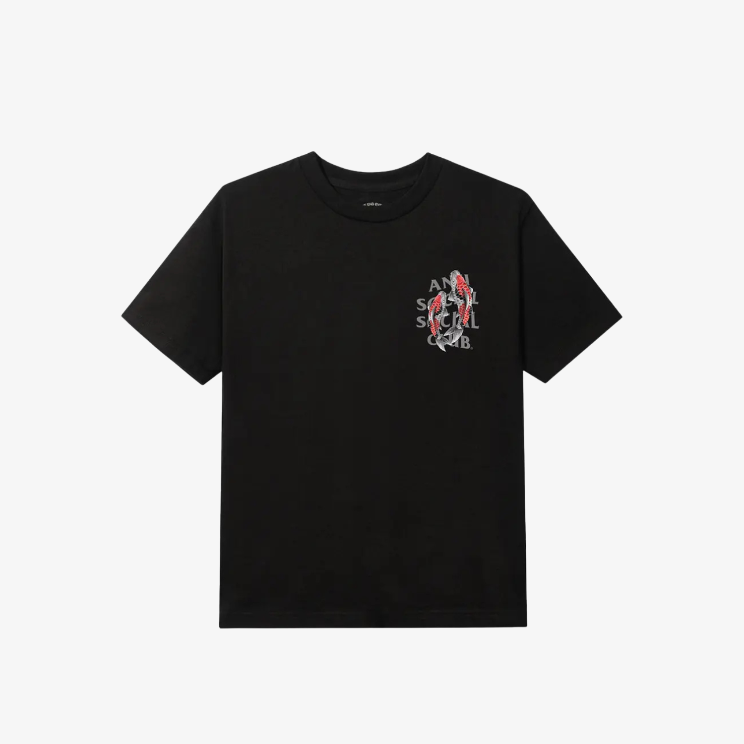 Tricou Anti Social Social Club "Koi Garden Reflective Black"