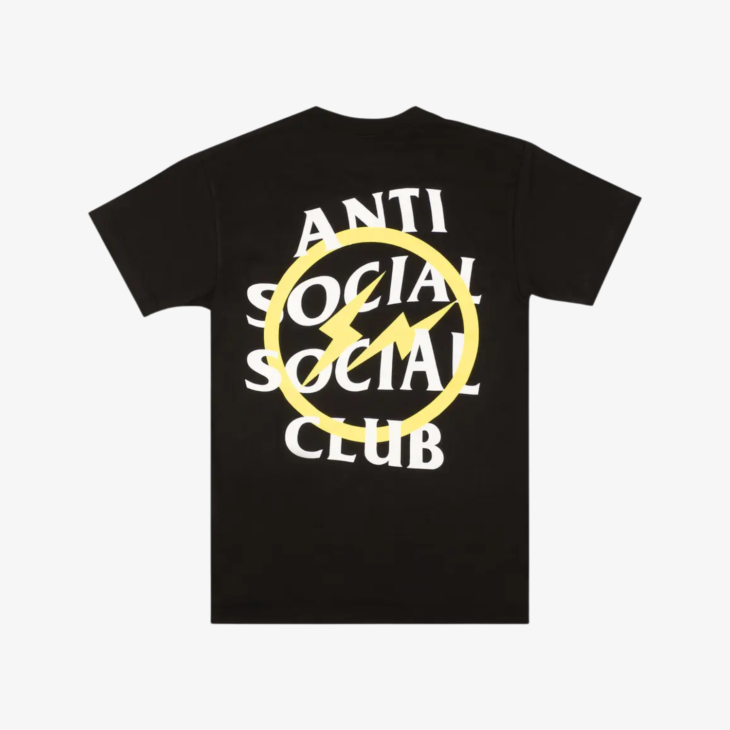 Tricou Anti Social Social Club X Fragment "Yellow Bolt"