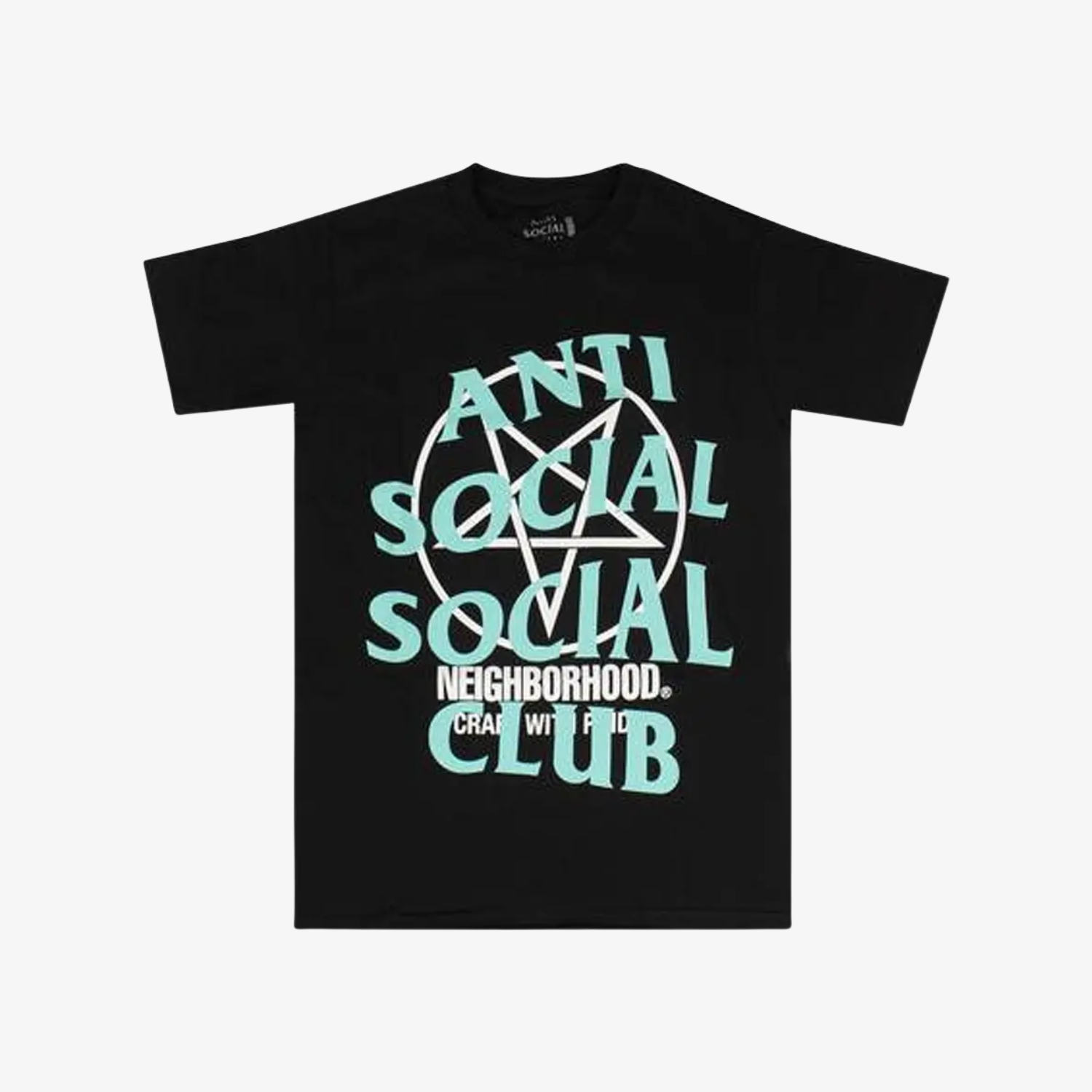 Tricou Anti Social Social Club x Neighborhood "Black Filth Fury"