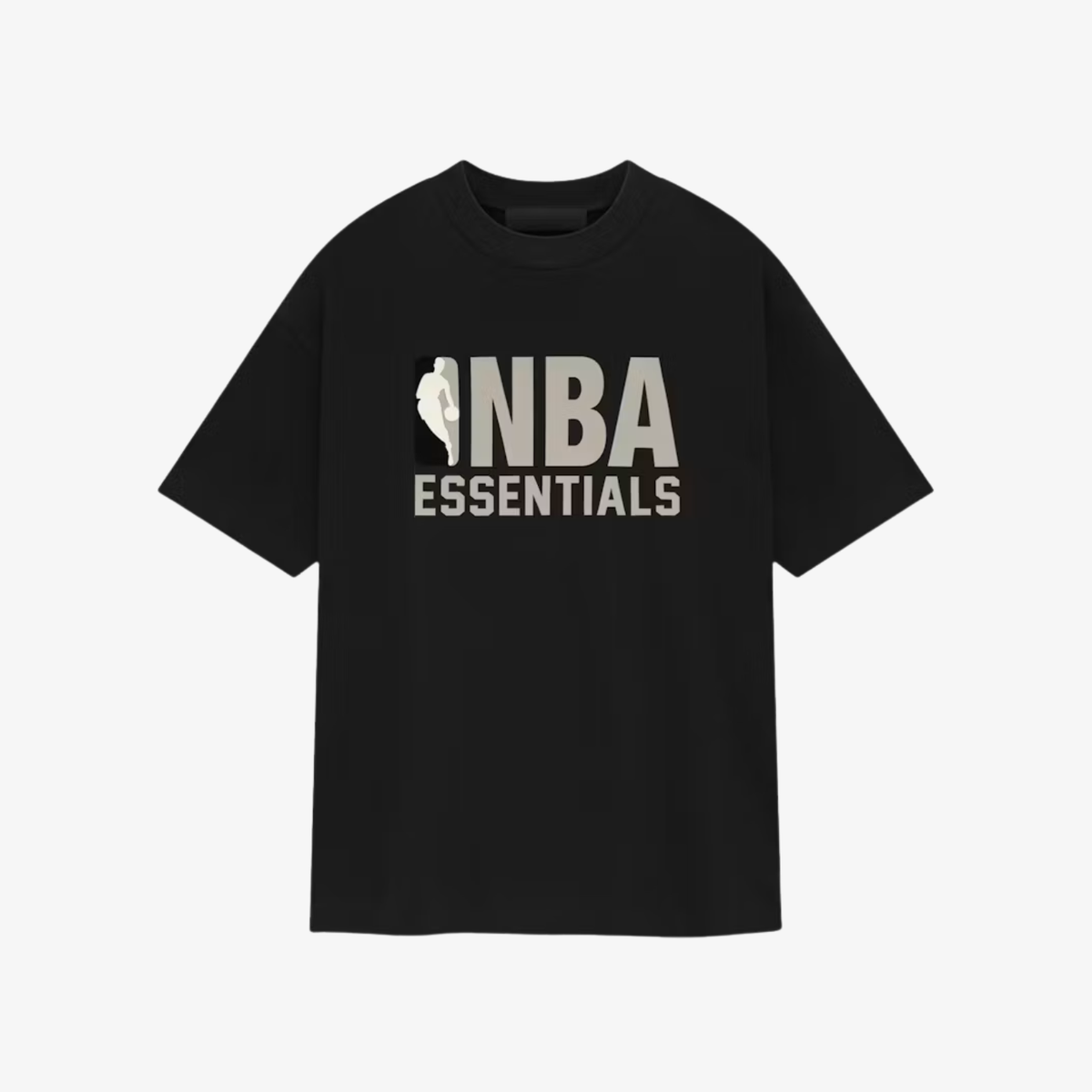 Tricou Essentials Fear of God Essentials x NBA "Black Grey"