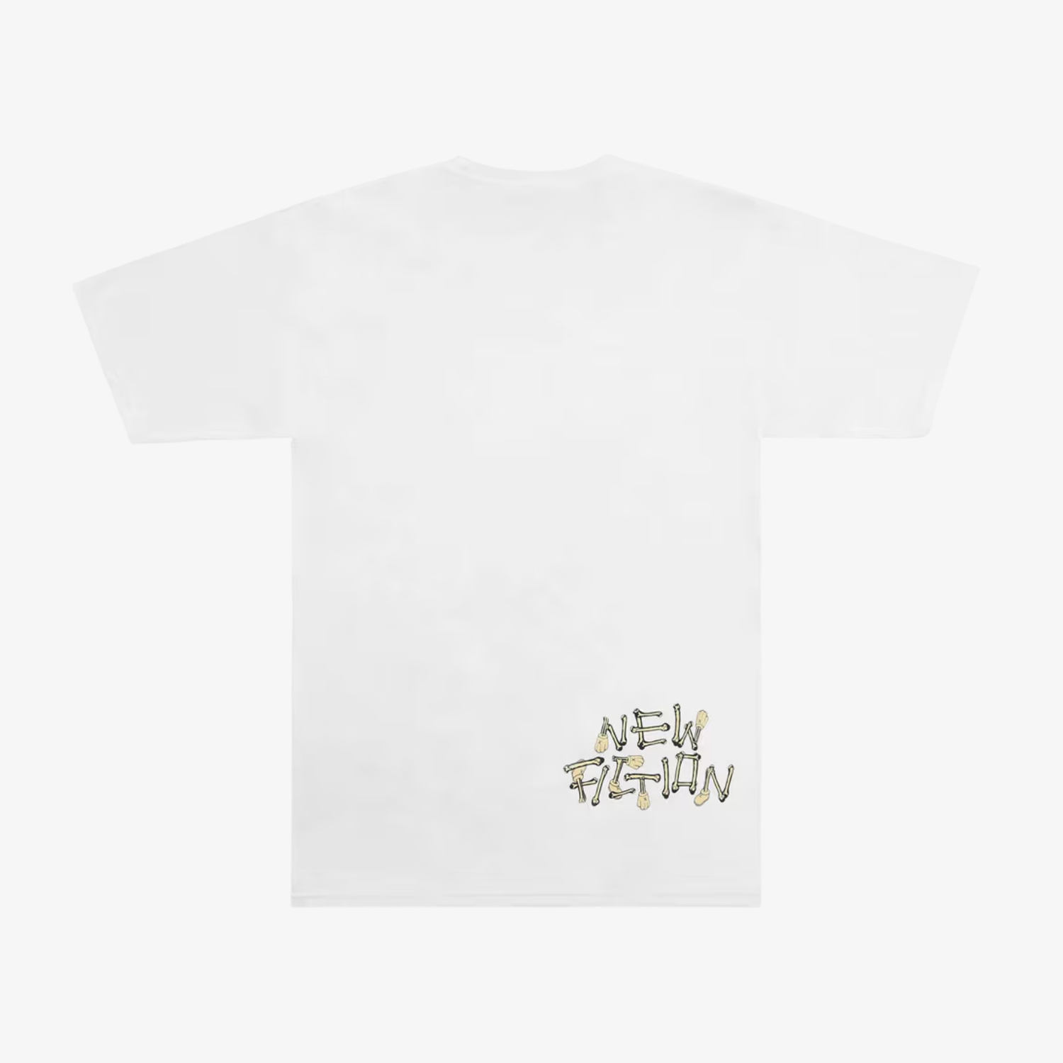 Tricou KAWS x CPFM "Skeleton White"