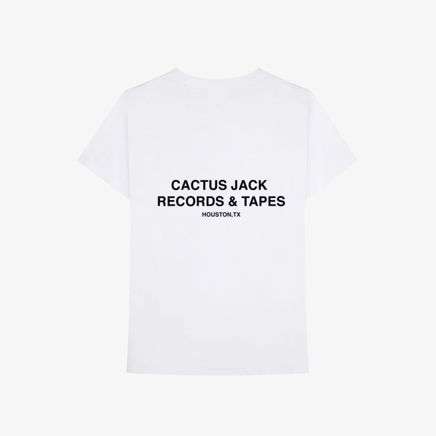 Tricou Travis Scott Cactus Jack "Records White"
