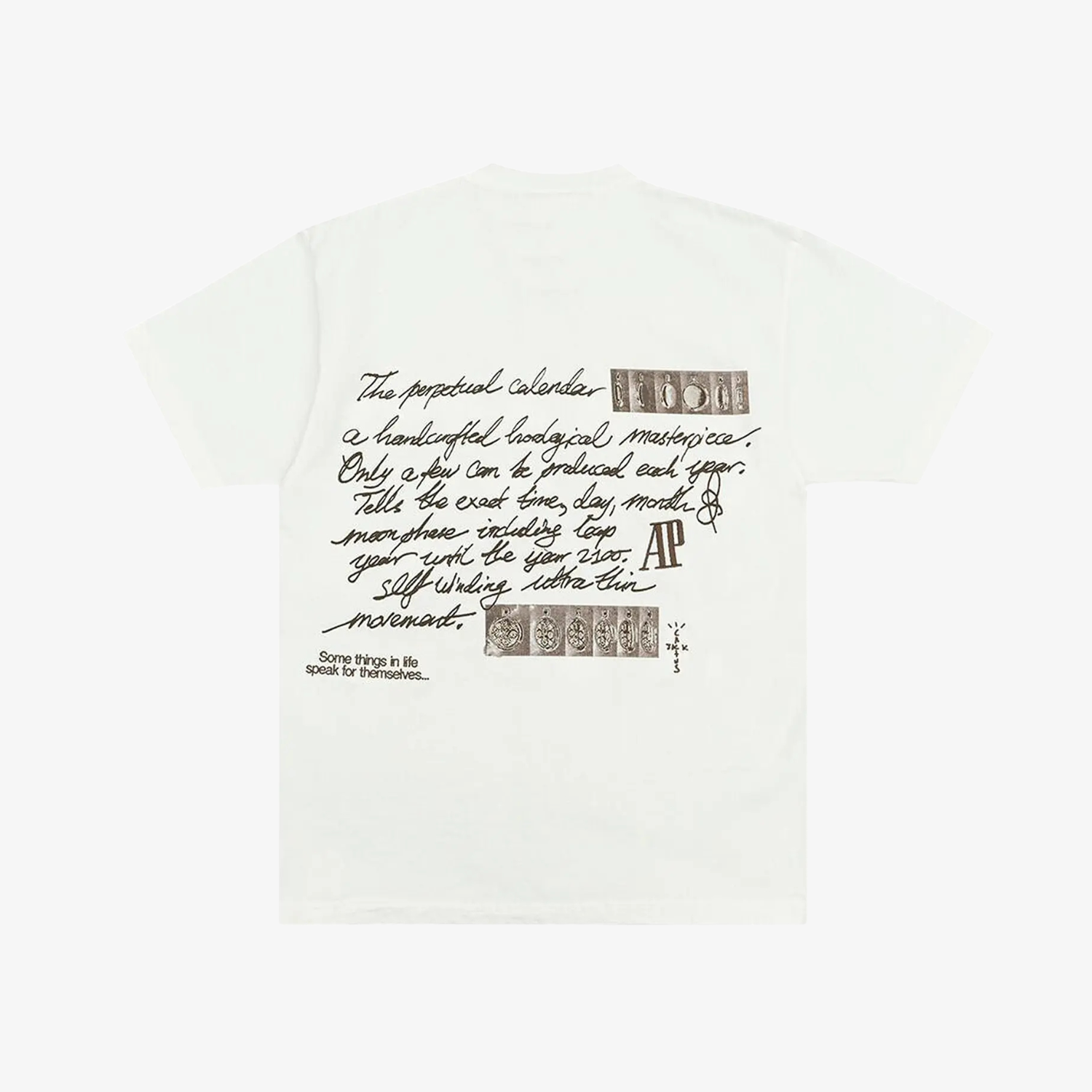 Tricou Travis Scott x Audemars Piguet "Perpetual Calendar"
