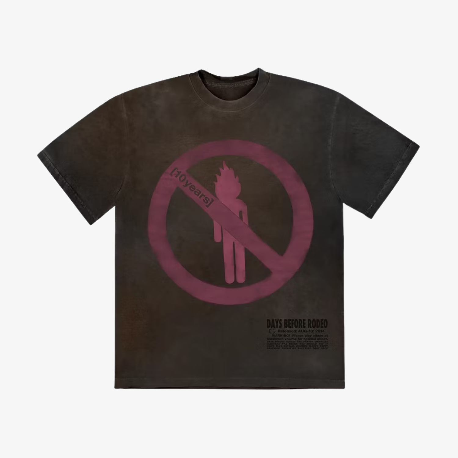 Tricou Travis Scott x Sp5der "Brown"