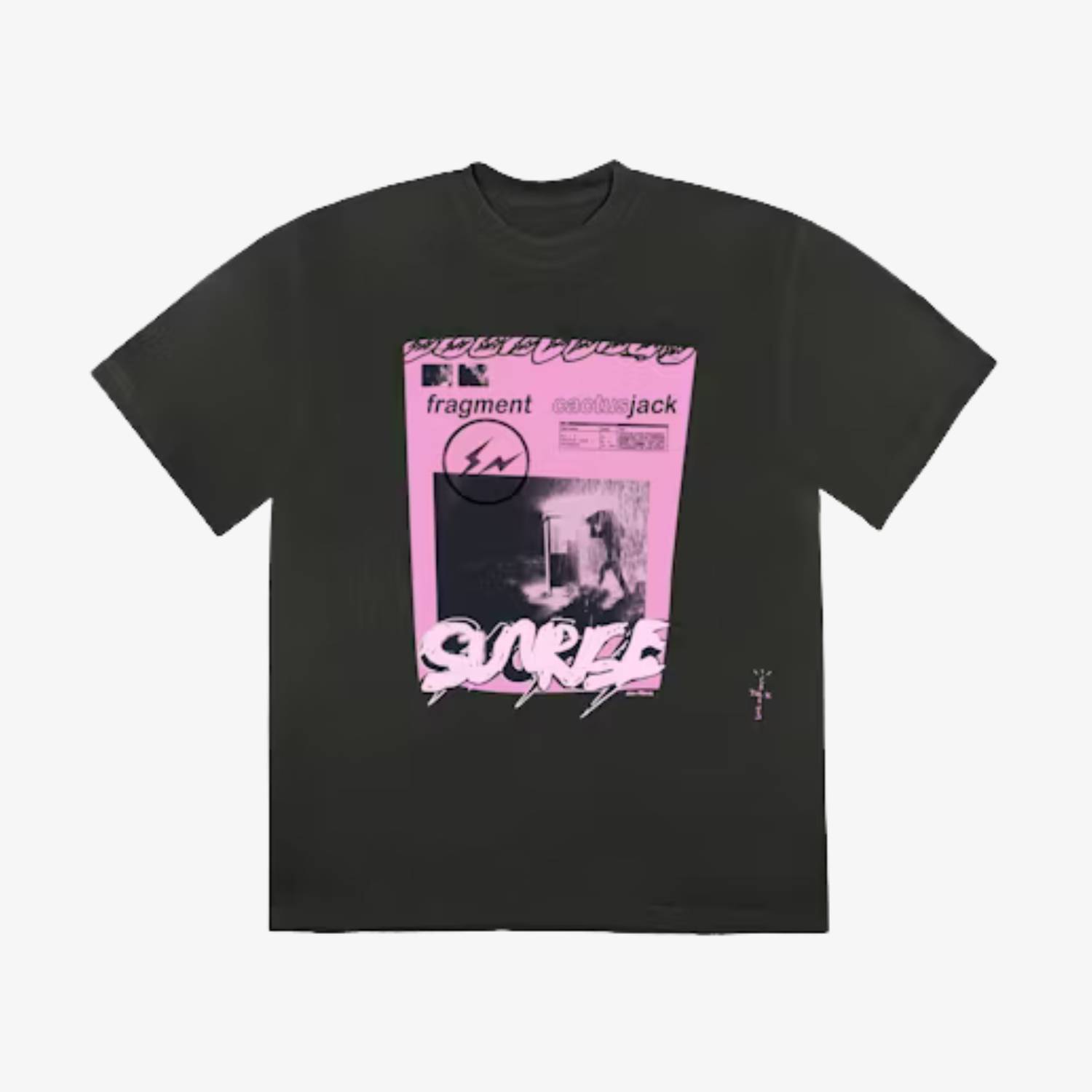 Tricou Travis Scott "Sunrise Pink"
