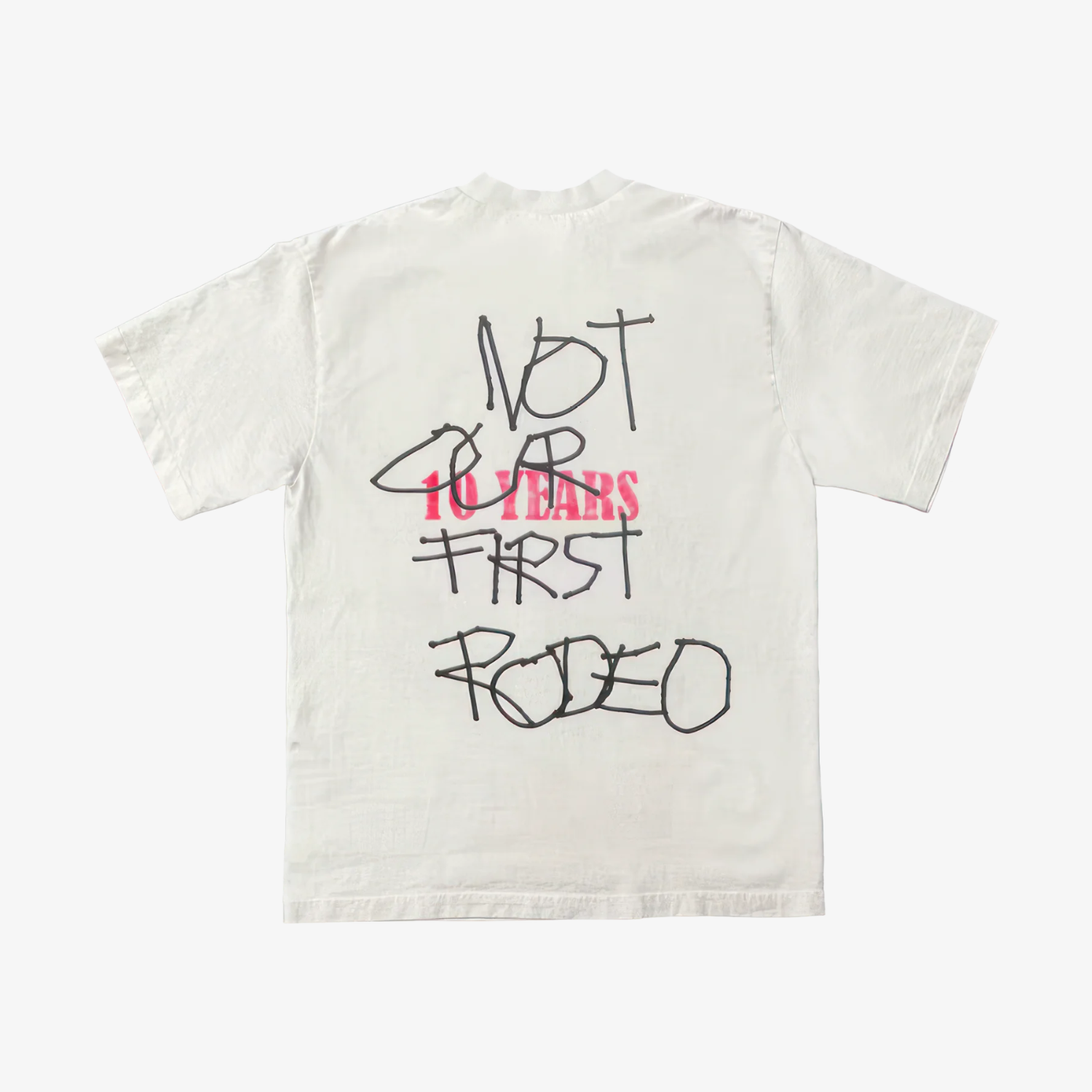 Tricou Travis Scott "Rodeo White"