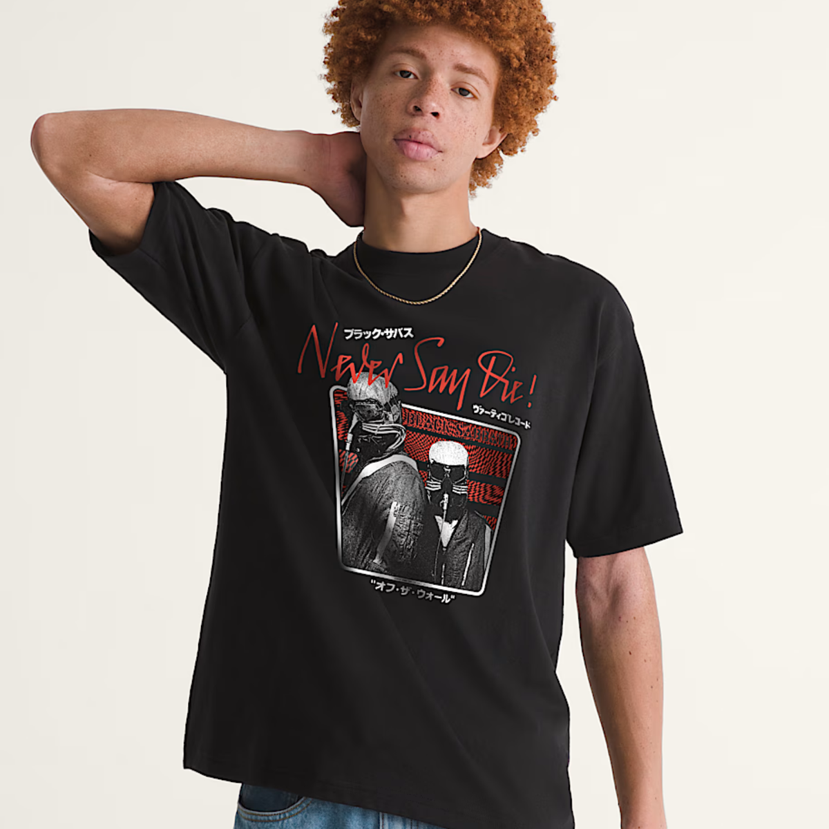 Tricou Black Sabbath x Vans "Never Say Die"