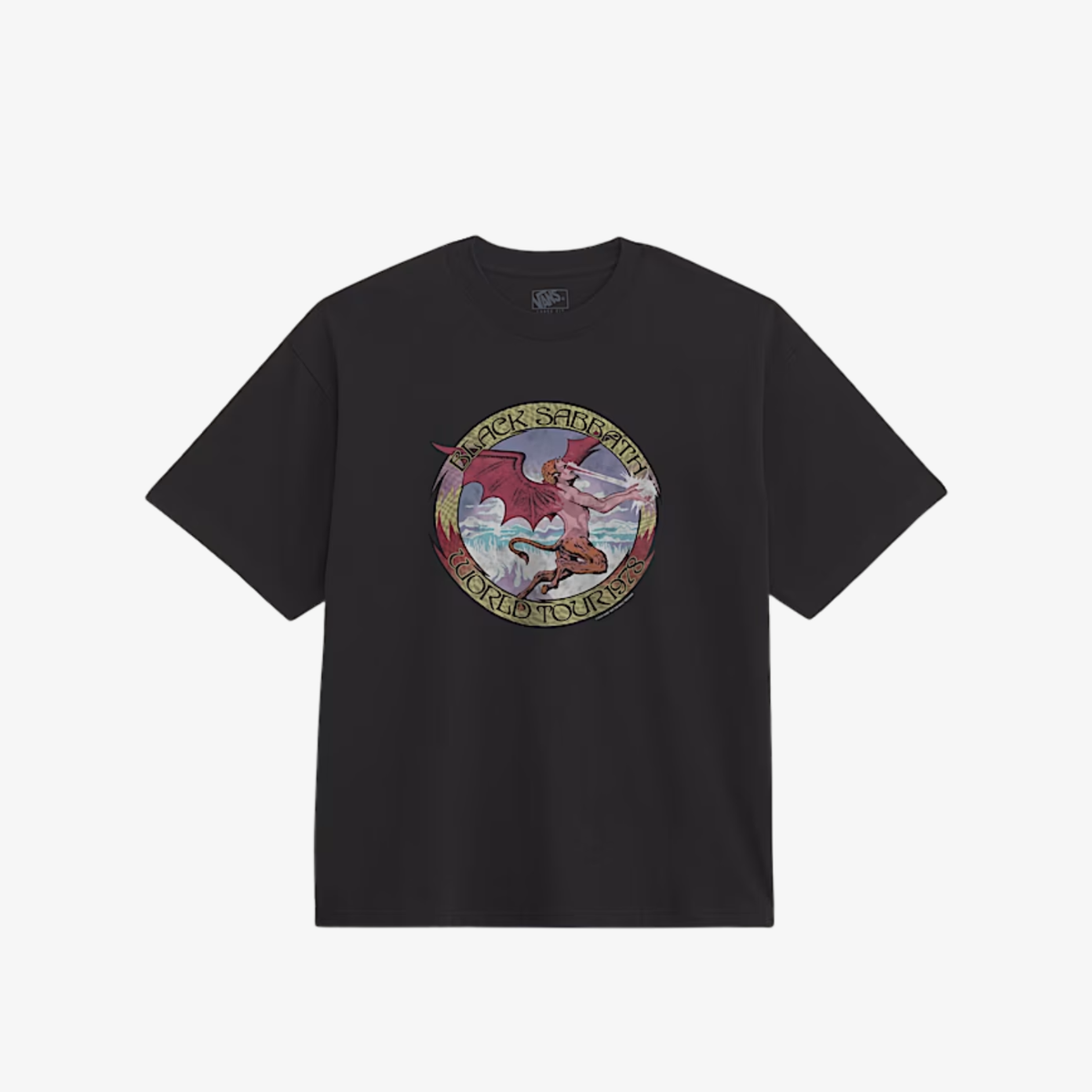 Tricou Vans "Black Sabbath Obi Black"