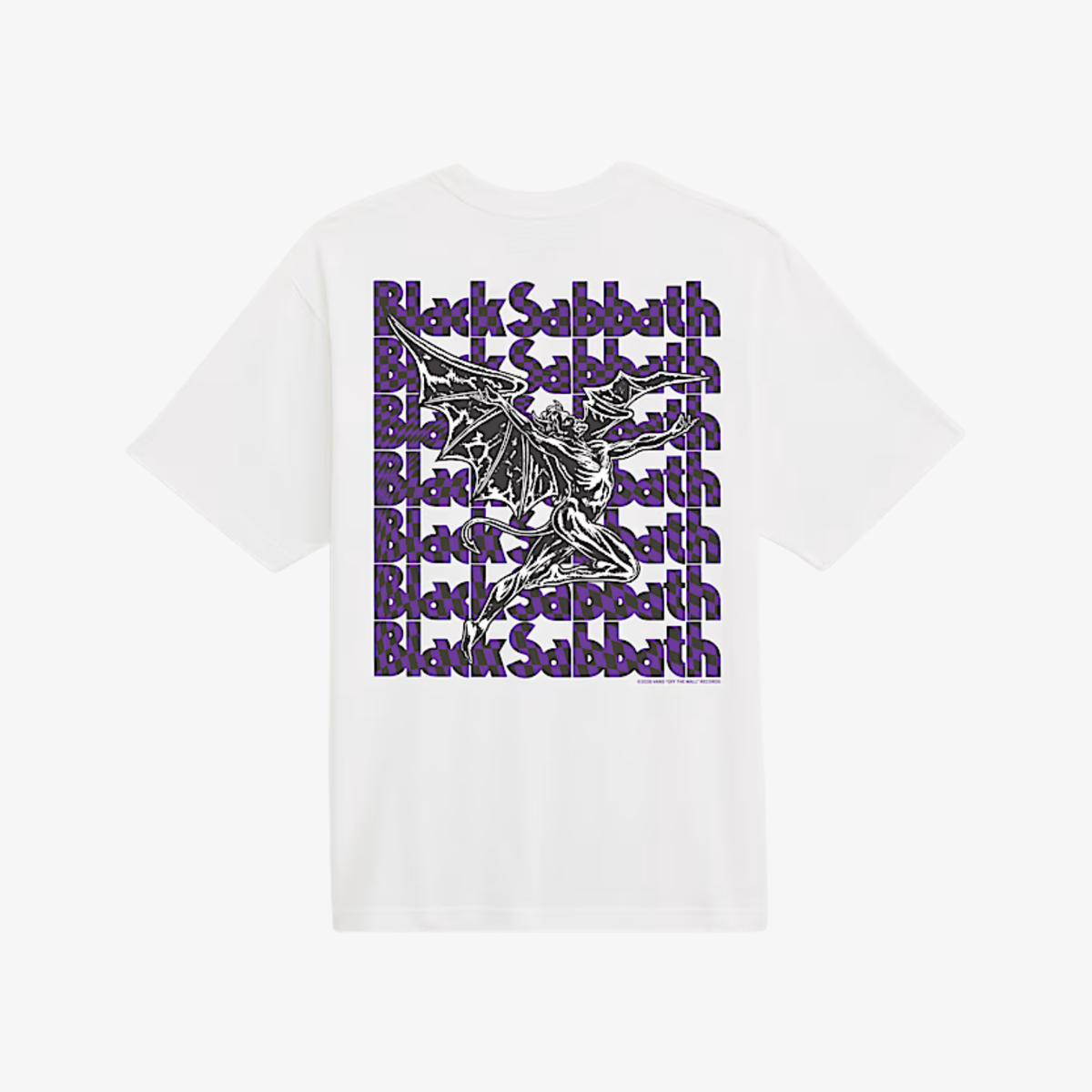 Tricou Black Sabbath x Vans "White"