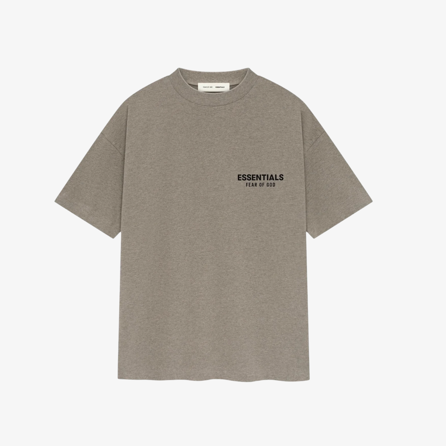 Tricou Essentials Fear of God "Heather Grey SS25" - Oversized Fit