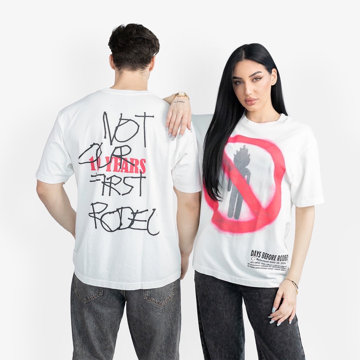 Tricou Travis Scott "Rodeo White"
