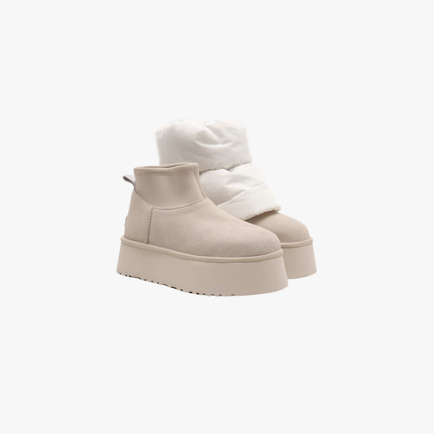 UGG Classic Mini Puffer "White Ceramic"