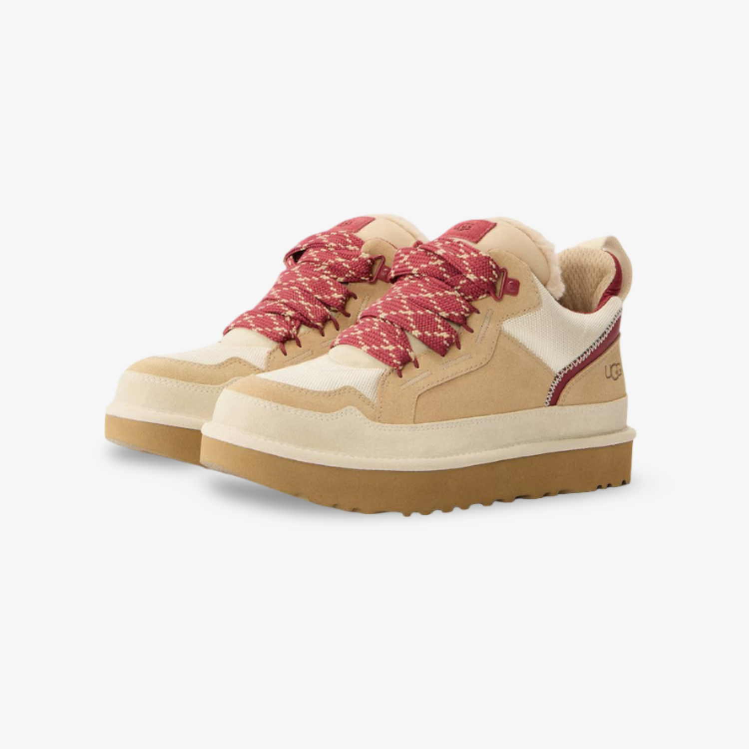 UGG Lowmel "Driftwood Biking Red"