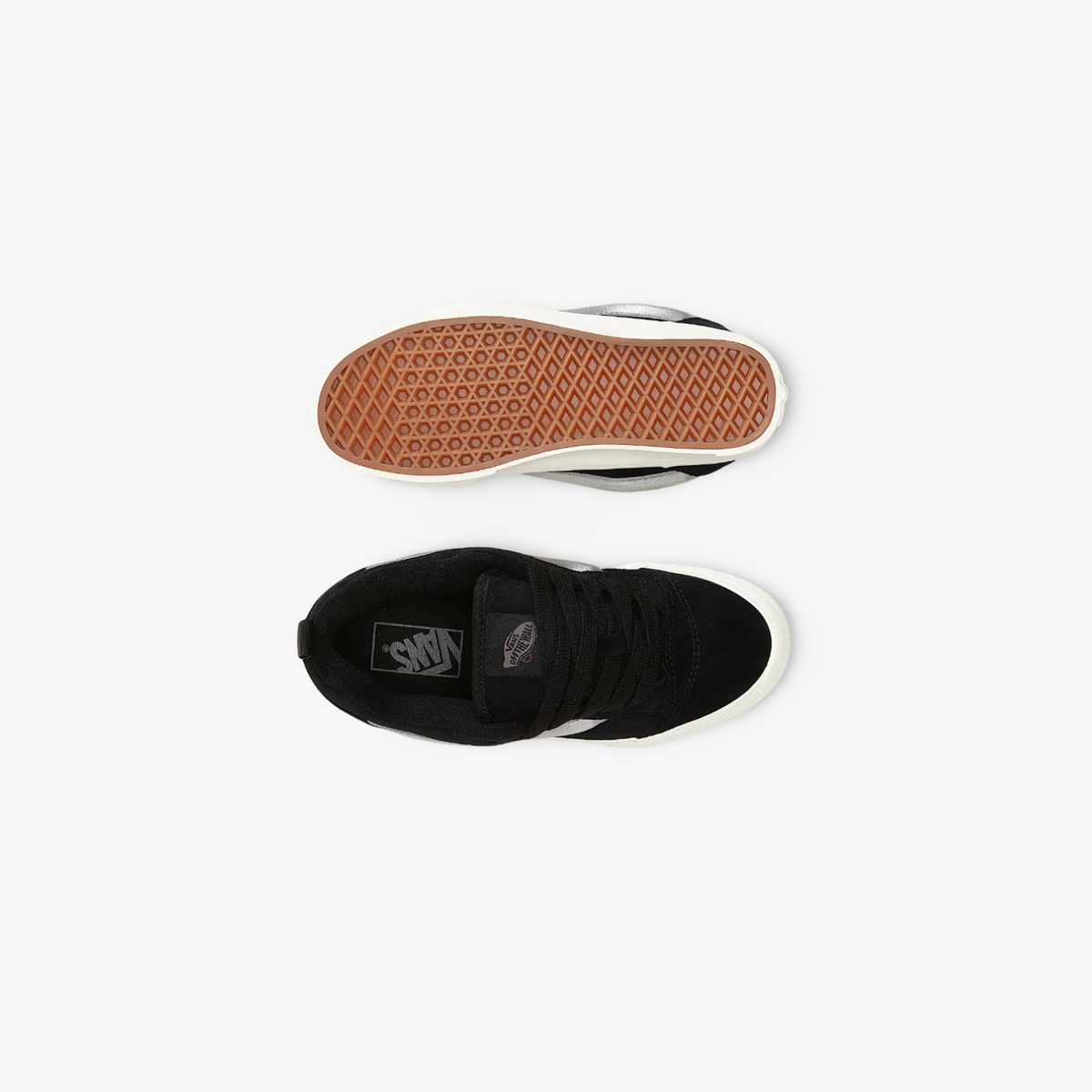 Vans Knu Skool "Black Silver"