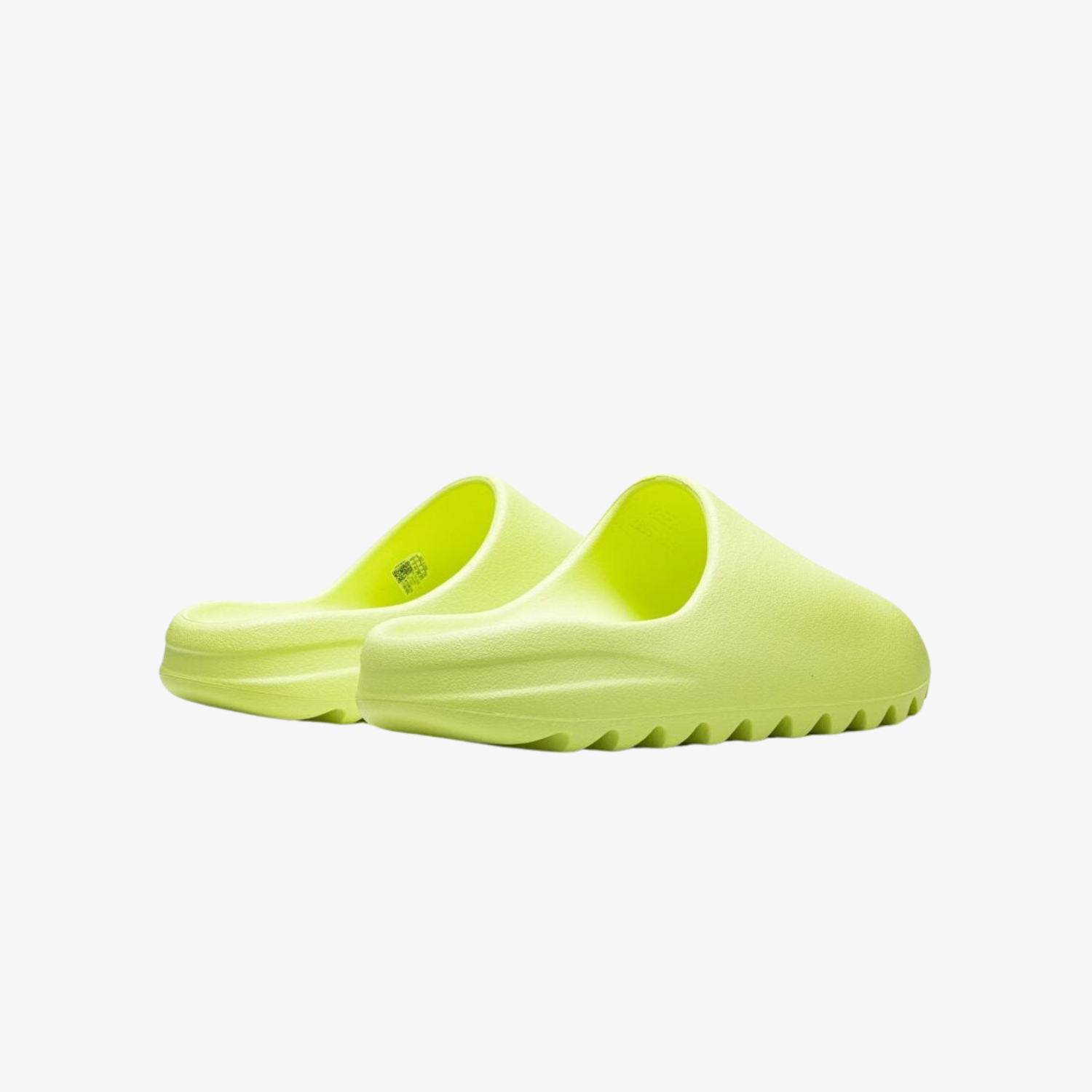 Yeezy-Slides-Glow-Green-unfazed-3