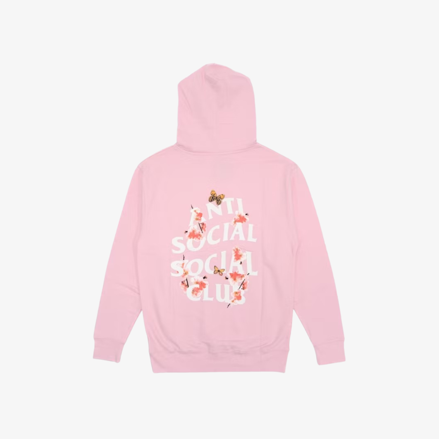 Hanorac Anti Social Social Club "Pink Butterfly"