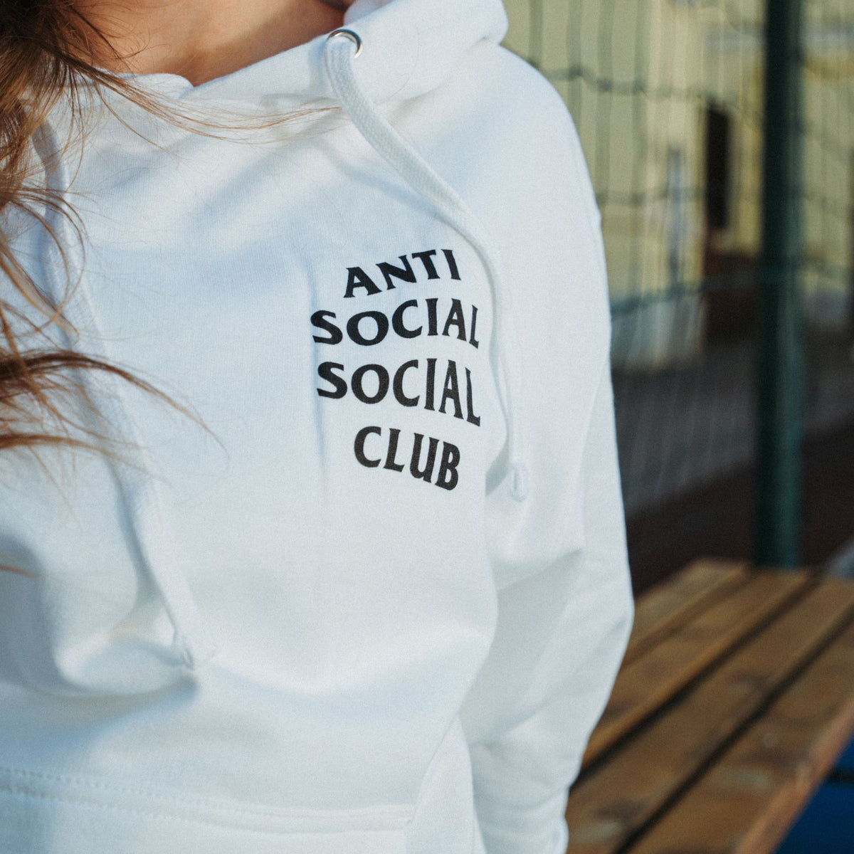 Hanorac Anti Social Social Club "White Logo"