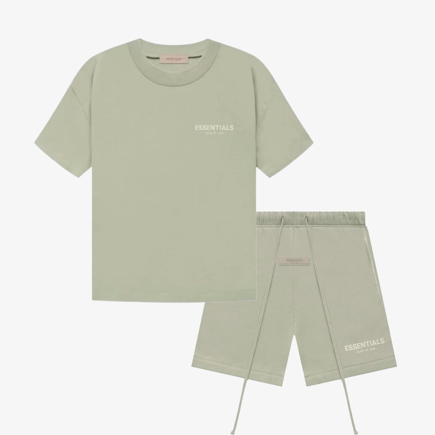 Set Tricou & Pantaloni Scurti Essentials Fear of God "Seafoam"