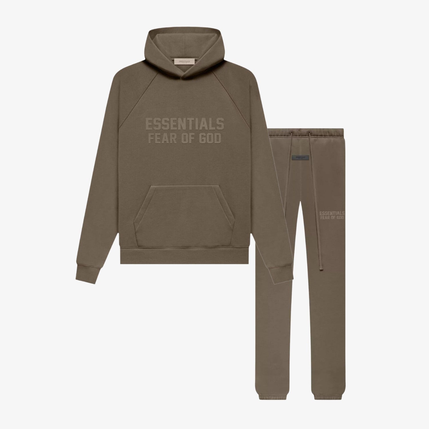 Set Hanorac & Pantaloni Essentials Fear Of God "Wood"