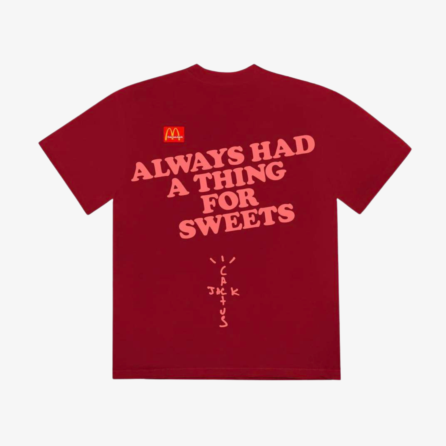 Tricou Travis Scott x McDonalds "Always Red"