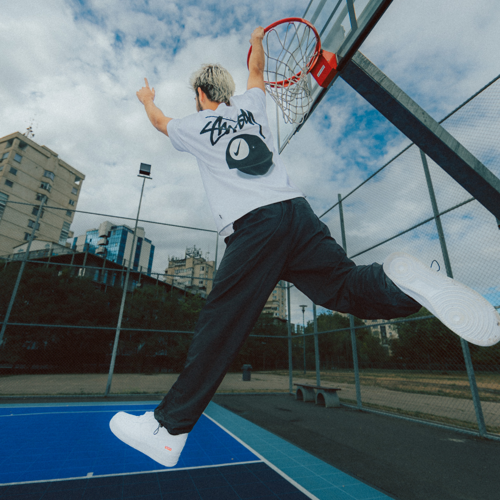 Tricou Stussy x Nike "8 Ball"